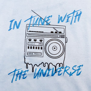 In Tune With The Universe - Blue Hoodie