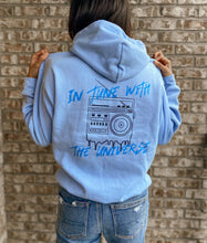 Load image into Gallery viewer, In Tune With The Universe - Blue Hoodie