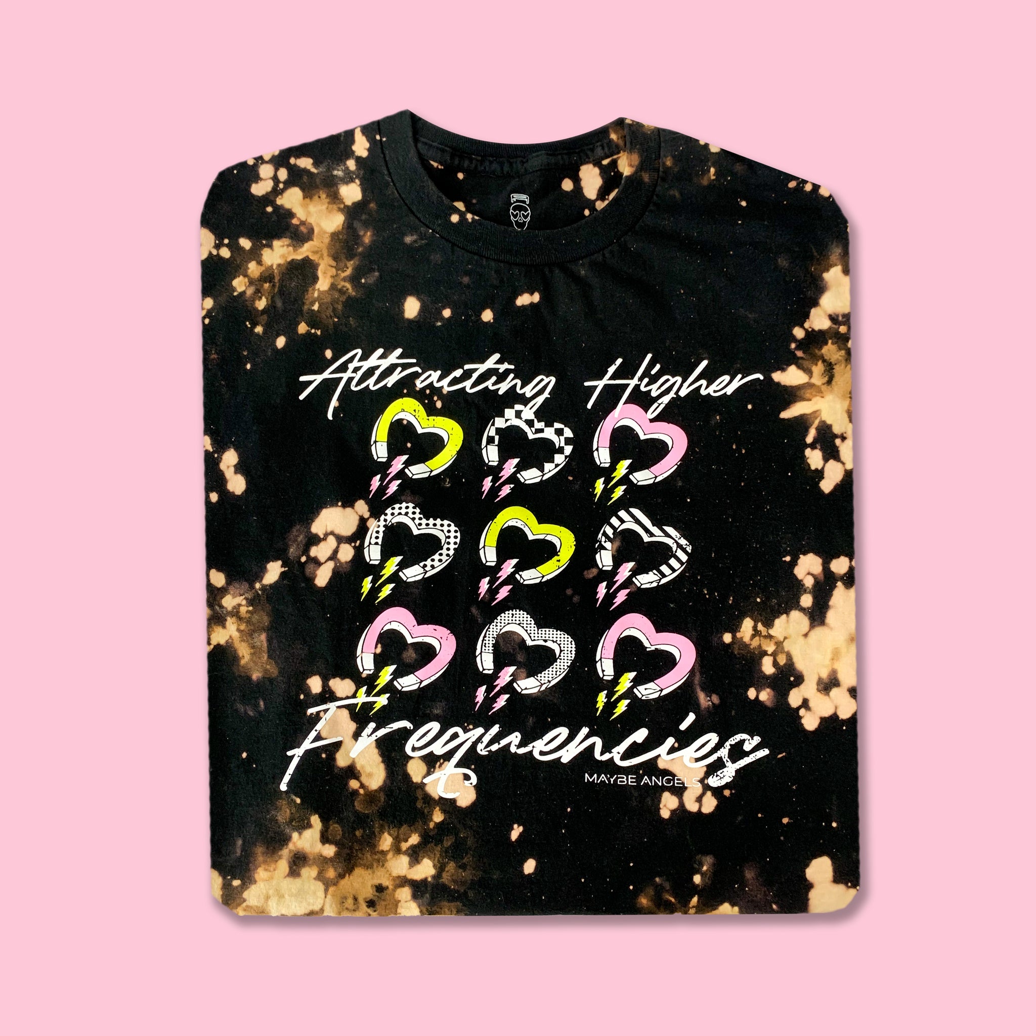 Magnetic Frequencies Graphic Tee – Maybe Angels