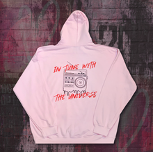 Load image into Gallery viewer, In Tune With The Universe - Pink Hoodie